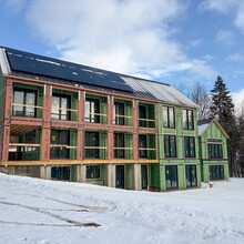 Luxury Home in Stratton Vermont under construction